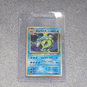 Rare holo gyrados pokemon card